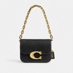 Coach Idol Bag In Python Noir | COH864869
