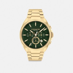 Coach Jackson Watch, 45 Mm Doré | COH866988