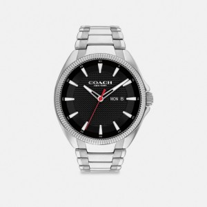 Coach Jackson Watch, 45 Mm Grise | COH866991