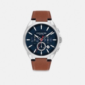 Coach Jackson Watch, 45 Mm Marron | COH866986