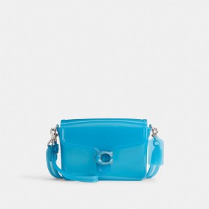 Coach Jelly Tabby Bag Argent Bleu | COH864987