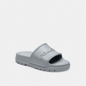 Coach Jesse Slide Grise Bleu | COH865892