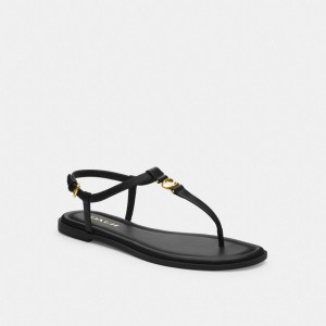 Coach Jessica Sandal Noir | COH865877