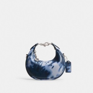 Coach Jonie Bag With Tie Dye Print Argent Bleu Marine | COH865394