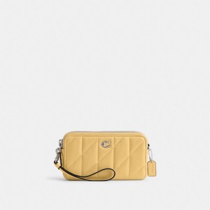 Coach Kira Crossbody Bag With Pillow Quilting Argent | COH865619