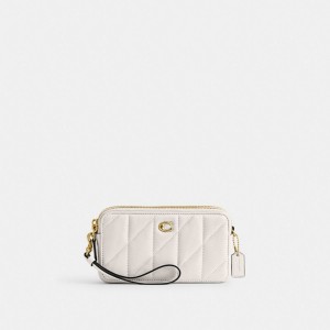 Coach Kira Crossbody Bag With Pillow Quilting Blanche | COH865638