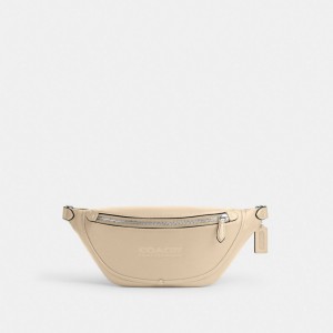 Coach League Belt Bag Blanche | COH866685