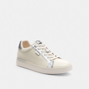 Coach Lowline Low Top Sneaker Argent | COH865827