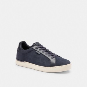 Coach Lowline Low Top Sneaker Bleu Marine | COH866789