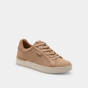 Coach Lowline Low Top Sneaker Grise Marron | COH865835