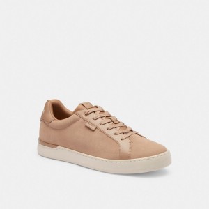 Coach Lowline Low Top Sneaker Grise Marron | COH866817