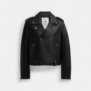 Coach Moto Jacket Noir | COH865937