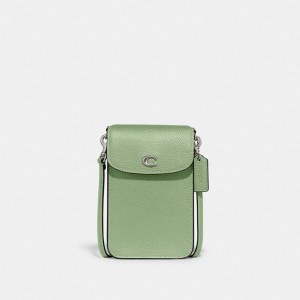 Coach Phone Crossbody Bag Argent | COH865399