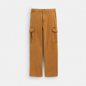 Coach Regenerative Cotton Pants Marron | COH866951