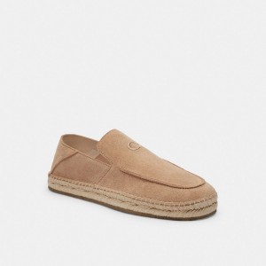 Coach Reilly Espadrille Grise Marron | COH866827