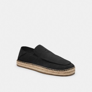 Coach Reilly Espadrille Noir | COH866820
