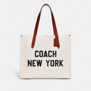 Coach Relay Tote Bag With Graphic Multicolore | COH866527