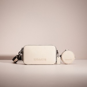 Coach Restored Charter Slim Crossbody Blanche | COH866570