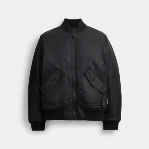 Coach Reversible Ma 1 Jacket Noir | COH866860