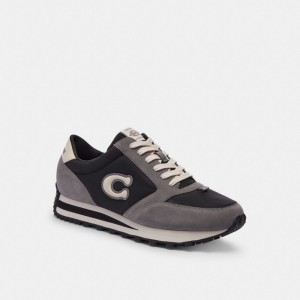 Coach Runner Sneaker Noir Grise | COH866799