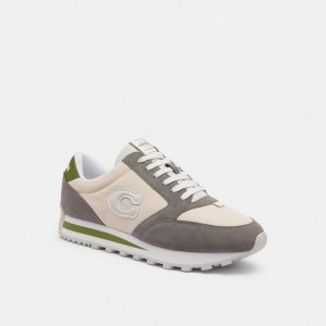 Coach Runner Sneaker Vert Clair | COH866801