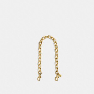 Coach Signature Link Chain Strap Doré | COH866463