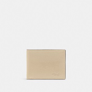 Coach Slim Billfold Wallet Blanche | COH866715