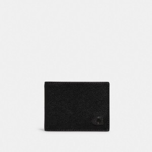 Coach Slim Billfold Wallet Noir | COH866712