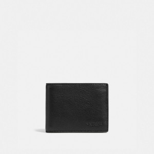 Coach Slim Billfold Wallet Noir | COH866713