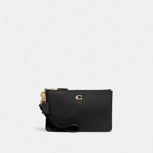 Coach Small Wristlet Noir | COH865644