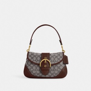Coach Soho Bag In Signature Jacquard Multicolore | COH864984