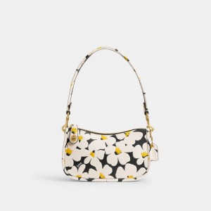 Coach Swinger Bag 20 With Floral Print Multicolore | COH864964