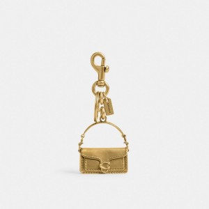 Coach Tabby Bag Charm Doré | COH866438