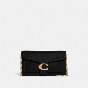 Coach Tabby Chain Clutch Noir | COH865305