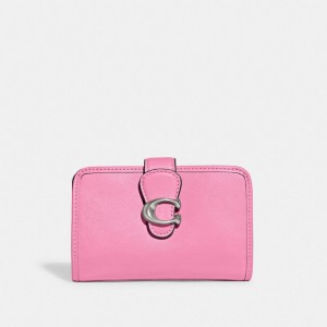 Coach Tabby Medium Wallet Argent Rose | COH865486
