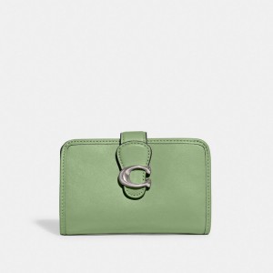 Coach Tabby Medium Wallet Argent | COH865488