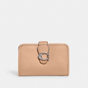 Coach Tabby Medium Wallet Argent | COH865491