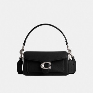 Coach Tabby Shoulder Bag 20 Argent Noir | COH864762
