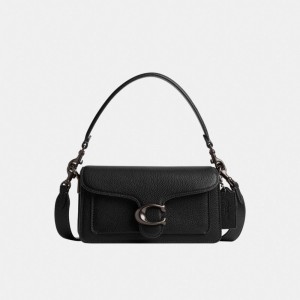 Coach Tabby Shoulder Bag 20 Bleu Grise Noir | COH864999