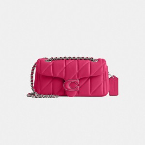 Coach Tabby Shoulder Bag 20 With Quilting Argent | COH864909