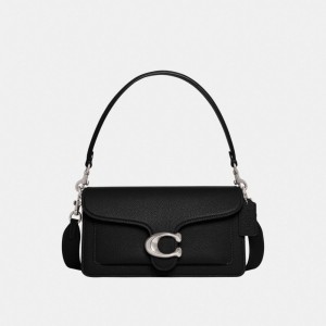 Coach Tabby Shoulder Bag 26 Argent Noir | COH864761