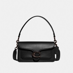 Coach Tabby Shoulder Bag 26 Bleu Grise Noir | COH864858