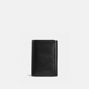 Coach Trifold Wallet Noir | COH866697