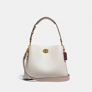 Coach Willow Shoulder Bag In Colorblock Multicolore | COH864939