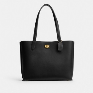 Coach Willow Work Tote 38 Noir | COH865035