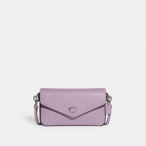 Coach Wyn Crossbody Bag Argent Violette | COH865217